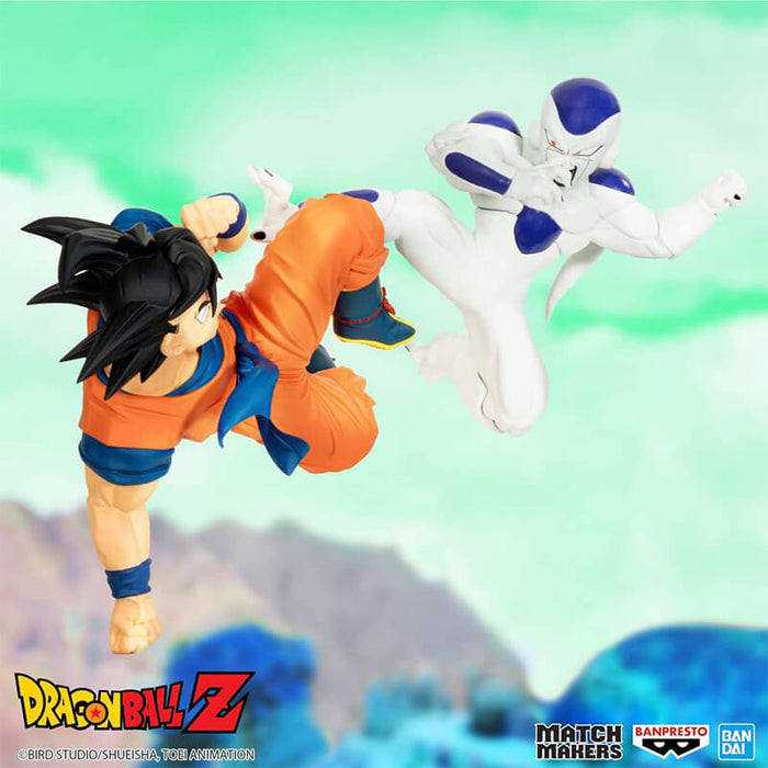 DRAGON BALL Z - FIGURINES SON GOKU & FREEZER MATCH MAKERS JAPANDCO 2c