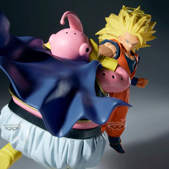 DRAGON BALL Z - FIGURINES SON GOKU SSJ3 & MAJIN BUU MATCH MAKERS JAPANDCO 2