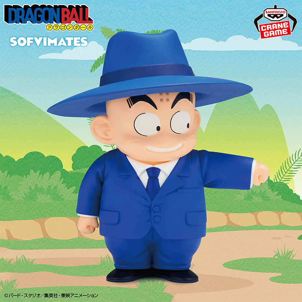 DRAGON BALL - FIGURA KRILIN (SUIT STYLE) SOFVIMATES