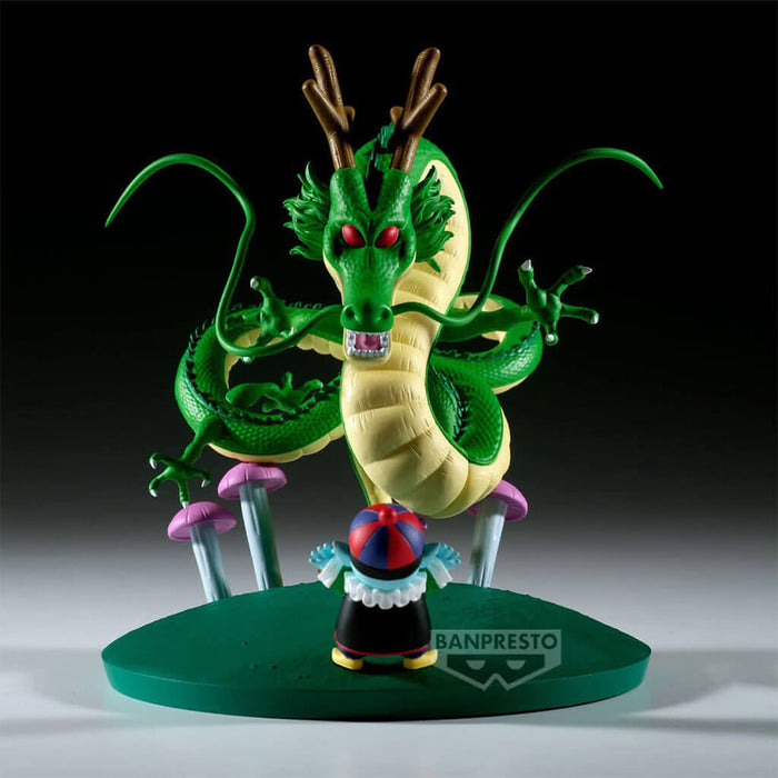 Figura de Shenron y Pilaf de la colección Historia de Dragon Ball