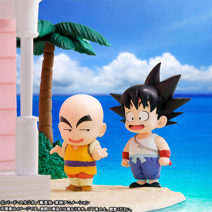 DRAGON BALL - FIGURINES WCF PREMIUM KAME HOUSE SET