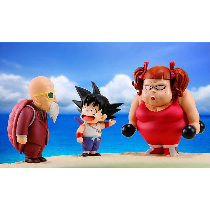 DRAGON BALL - FIGURINES WCF PREMIUM KAME HOUSE SET
