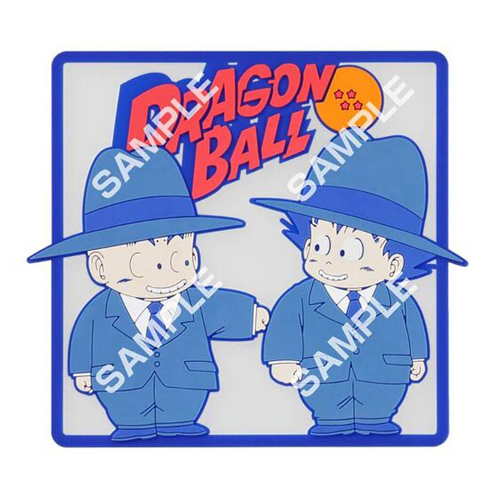 DRAGON BALL - FLAT GASHAPON DRAGON BALL CLEAR RUBBER COASTER 2