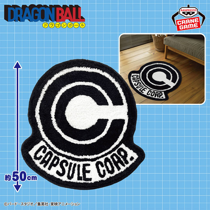 DRAGON BALL - LOGO RUG MAT CAPSULE CORPORATION