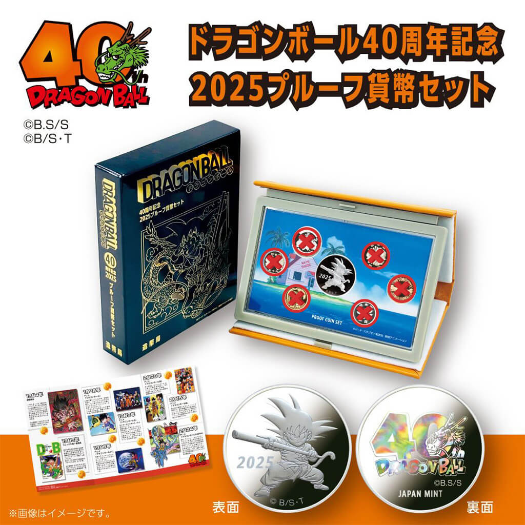 Goodies 40th Anniversary 2025 Proof Coin Ø 35 mm – Dragon Ball