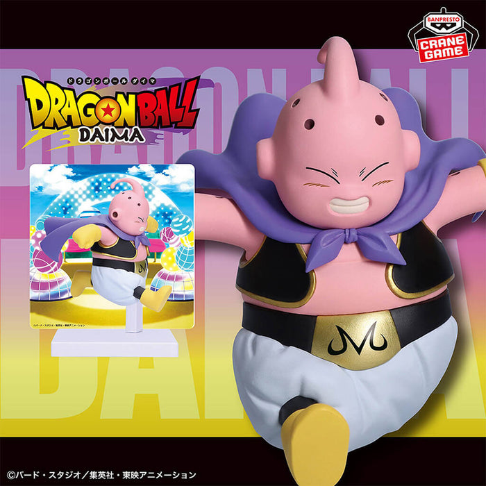 DRAGON BALL DAIMA - FIGURINE MAJIN BUU (MINI) FIGURE WITH PANEL