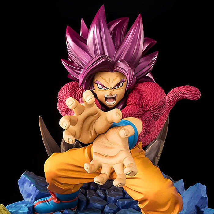 DRAGON BALL DAIMA - FIGURINE SON GOKU SSJ4 SUPER FIERCE BATTLE FIGUARTS ZERO