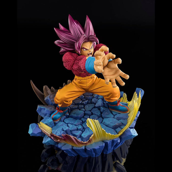 DRAGON BALL DAIMA - FIGURINE SON GOKU SSJ4 SUPER FIERCE BATTLE FIGUARTS ZERO