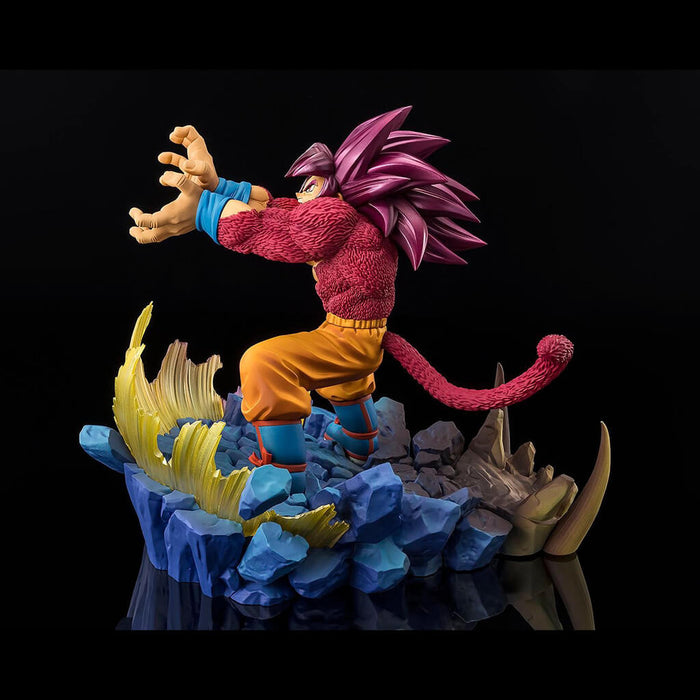 DRAGON BALL DAIMA - FIGURINE SON GOKU SSJ4 SUPER FIERCE BATTLE FIGUARTS ZERO