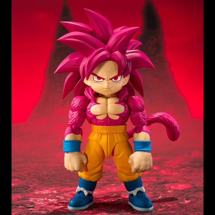 DRAGON BALL DAIMA - FIGURINE SON GOKU SSJ4 (MINI) SH FIGUARTS