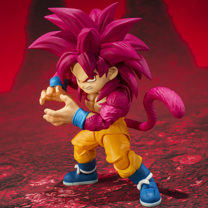 DRAGON BALL DAIMA - FIGURINE SON GOKU SSJ4 (MINI) SH FIGUARTS