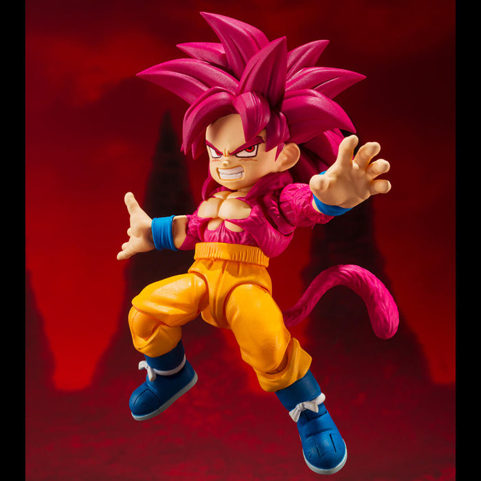 DRAGON BALL DAIMA - FIGURINE SON GOKU SSJ4 (MINI) SH FIGUARTS