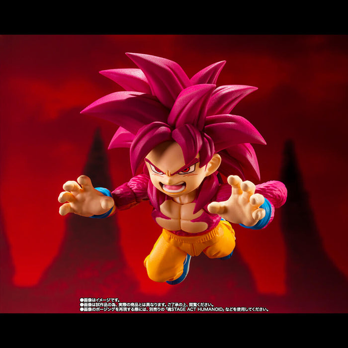 DRAGON BALL DAIMA - FIGURINE SON GOKU SSJ4 (MINI) SH FIGUARTS