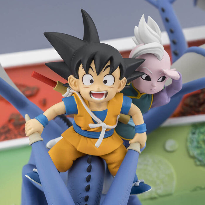 DRAGON BALL DAIMA - FIGURA SON GOKU (MINI) &amp; SUPREME KAI (MINI) ¡BIENVENIDOS A LA GRAN AVENTURA! FIGURAS CERO