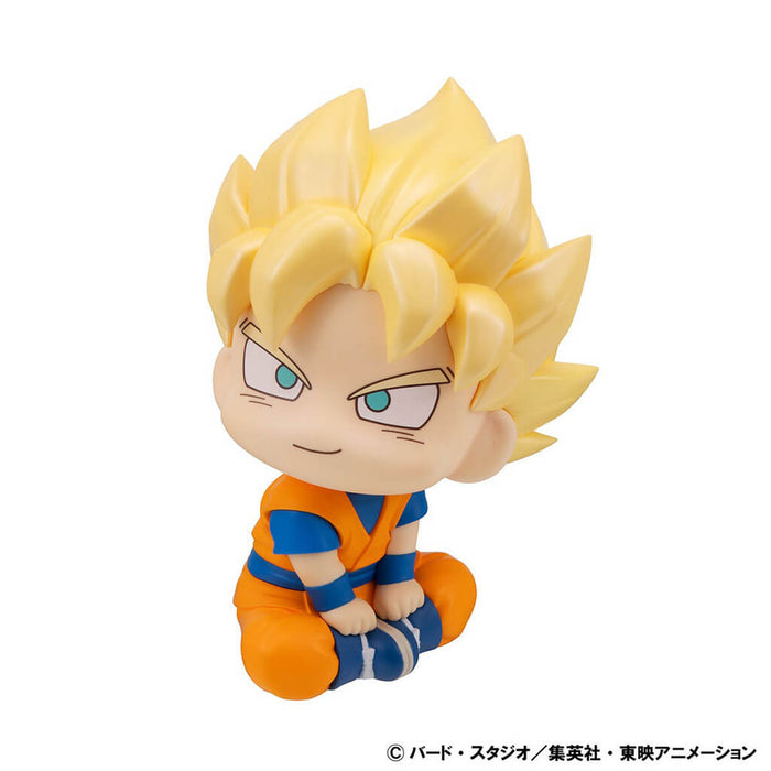 DRAGON BALL DAIMA - FIGURINES SON GOKU (MINI) & VEGETA (MINI) SUPER SAIYAN LIMITED EDITION LOOK UP