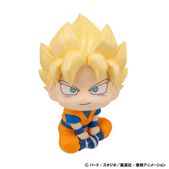 DRAGON BALL DAIMA - FIGURINES SON GOKU (MINI) & VEGETA (MINI) SUPER SAIYAN LIMITED EDITION LOOK UP