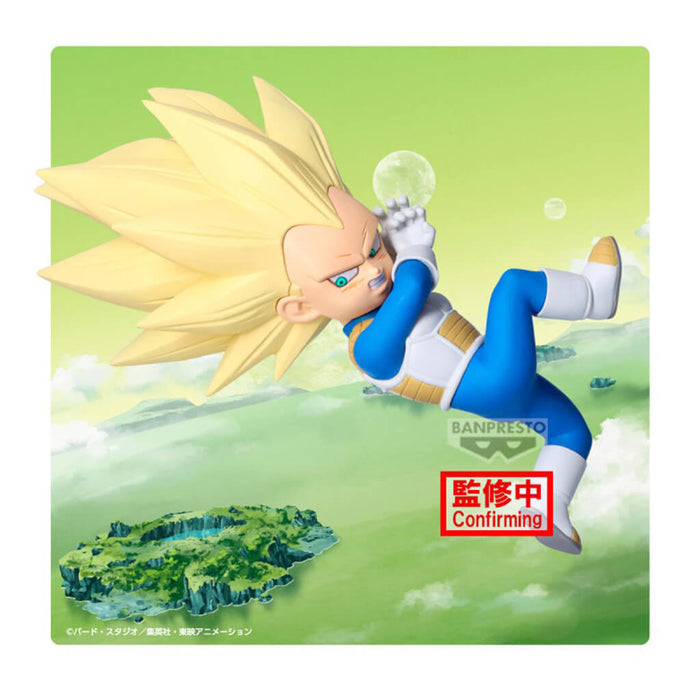 DRAGON BALL DAIMA - FIGURINE VEGETA SSJ3 (MINI) FIGURE WITH PANEL