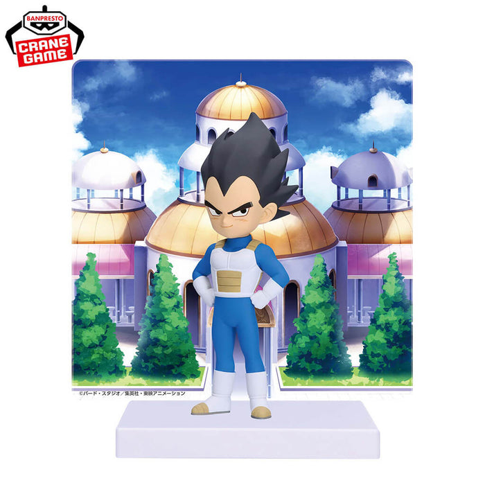 DRAGON BALL DAIMA - FIGURINE VEGETA (MINI) FIGURE WITH PANEL