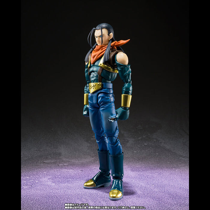 DRAGON BALL GT - SUPER ANDROID 17 (C-17) FIGURA SH FIGUARTS