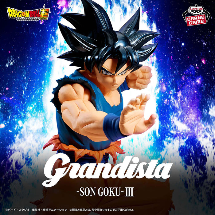 DRAGON BALL SUPER - FIGURA SON GOKU III GRANDISTA
