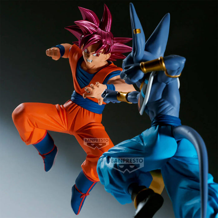 DRAGON BALL Z - FIGURINES SON GOKU SSJ3 &amp; MAJIN BUU MATCH MAKERS