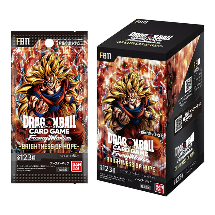 DRAGON BALL SUPER CARD GAME FUSION WORLD - BOOSTER PACK BRIGHTNESS OF HOPE FB11