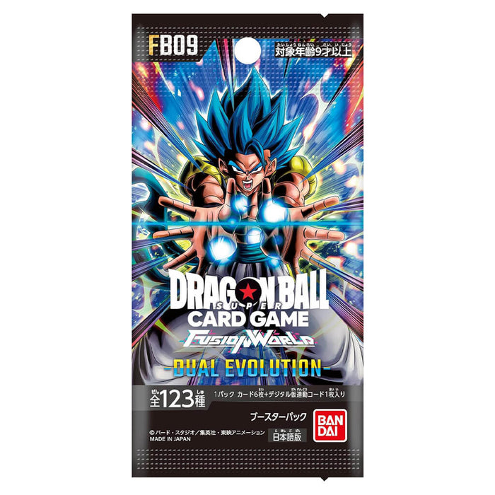 DRAGON BALL SUPER CARD GAME FUSION WORLD - BOOSTER PACK DUAL EVOLUTION (BOOSTER) FB09