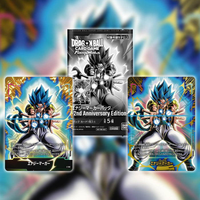 DRAGON BALL SUPER CARD GAME FUSION WORLD - ENERGY MARKER PACK 2nd ANNIVERSARY EDITION