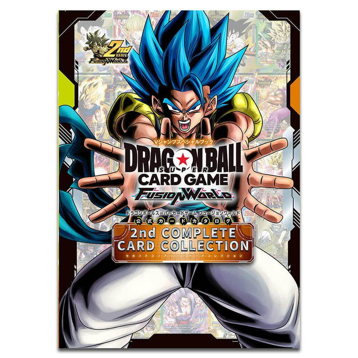 DRAGON BALL SUPER CARD GAME FUSION WORLD OFFICIAL CARD CATALOG 2nd COMPLETE CARD COLLECTION