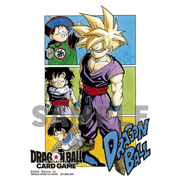 ILUSTRACIONES OFICIALES DE FUNDAS PARA CARTAS DEL JUEGO DE CARTAS DE DRAGON BALL SUPER (JUEGO DE 4)