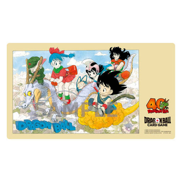 DRAGON BALL SUPER CARD GAME PLAYMAT 40th ANNIVERSARY EDITION