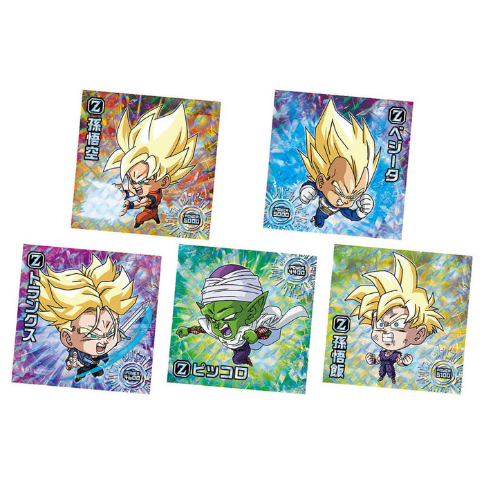 DRAGON BALL SUPER WARRIOR SEAL WAFERS SUPER - SUPER APPRECIATION 10th ANNIVERSARY (20 PCS)