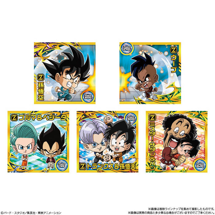 DRAGON BALL SUPER WARRIOR SEAL WAFERS SUPER - SUPER APPRECIATION 10th ANNIVERSARY (20 PCS)