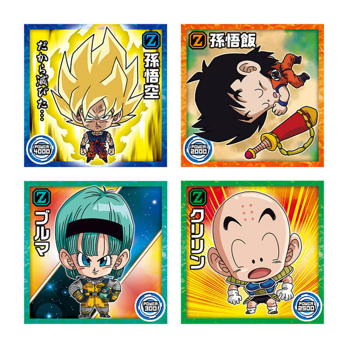 DRAGON BALL SUPER WARRIOR SEAL WAFER SUPER CLASH OF WARRIORS (20 PCS)