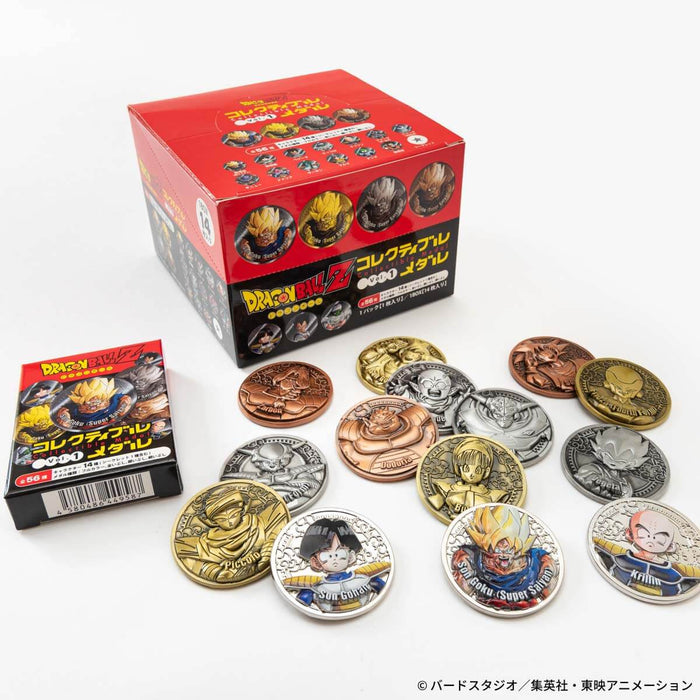 DRAGON BALL Z - COLLECTIBLE MEDALS VOL.1 (14 PCS) + BONUS