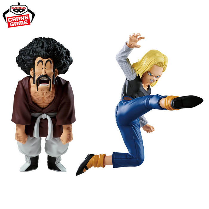 DRAGON BALL Z - FIGURES ANDROID 18 (C-18) & SATAN (VS MIGHTY MASK) MATCH MAKERS