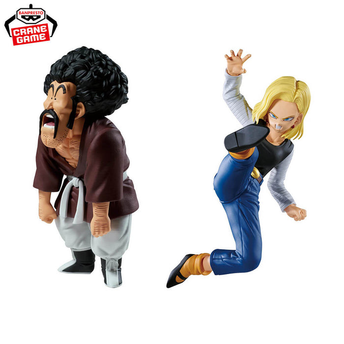 DRAGON BALL Z - FIGURES ANDROID 18 (C-18) & SATAN (VS MIGHTY MASK) MATCH MAKERS