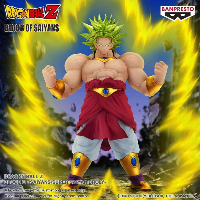 DRAGON BALL Z - FIGURINE BROLY SSJ BLOOD OF SAIYANS (SANS BOITE)