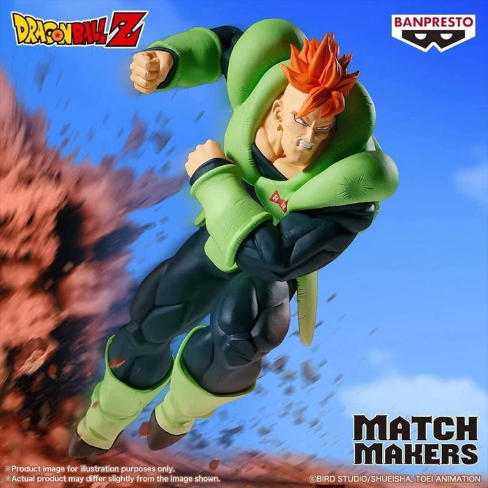 DRAGON BALL Z - FIGURINES ANDROID 16 (C-16) VS CELL MATCH MAKERS