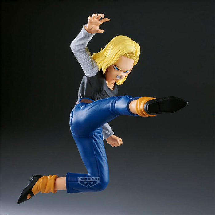 DRAGON BALL Z - FIGURAS MIGHTY MASK VS ANDROID 18 (C-18) MATCH MAKERS