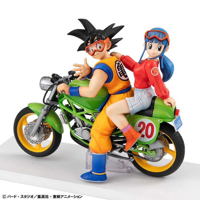 DRAGON BALL Z - FIGURA SON GOKU 05 & CHICHI DESKTOP REAL McCOY LIMITED EDITION