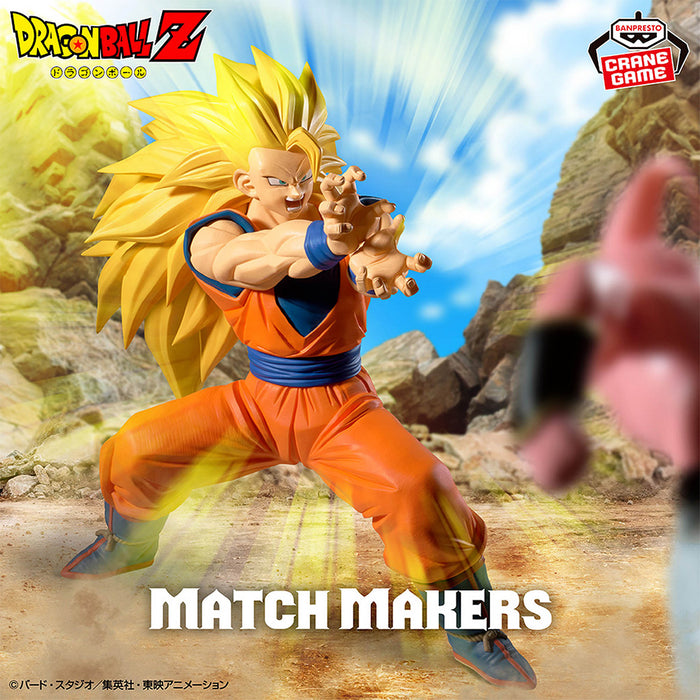DRAGON BALL Z - FIGURA DE SON GOKU SSJ3 (VS MAJIN BUU PURO) MATCH MAKERS