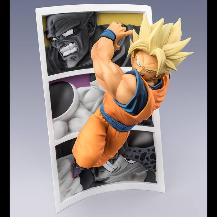 DRAGON BALL Z - FIGURINE SON GOKU SSJ TRAIL OF BATTLES FIGUARTS ZERO