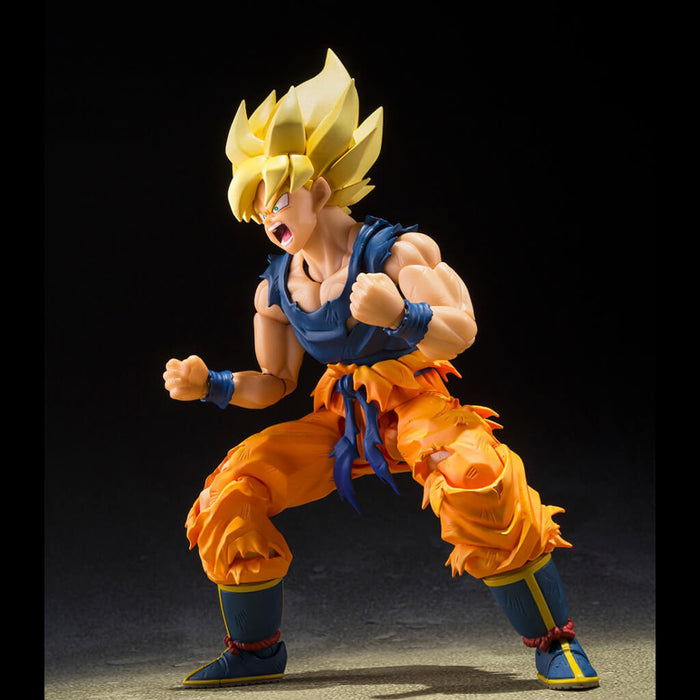 DRAGON BALL Z - FIGURA DE SON GOKU SSJ (LUCHADOR DE LA IRA) SH FIGUARTS