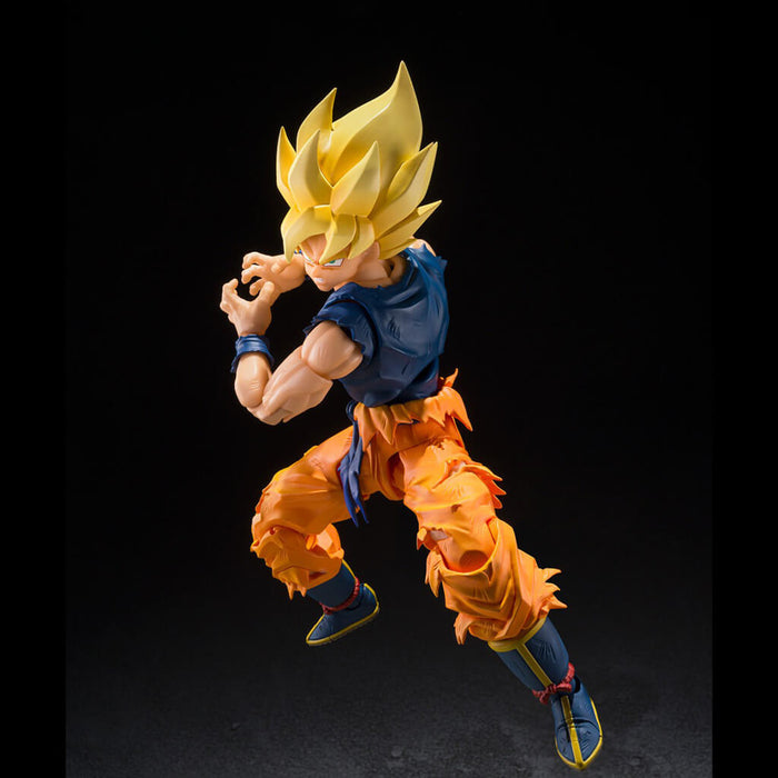 DRAGON BALL Z - FIGURA DE SON GOKU SSJ (LUCHADOR DE LA IRA) SH FIGUARTS