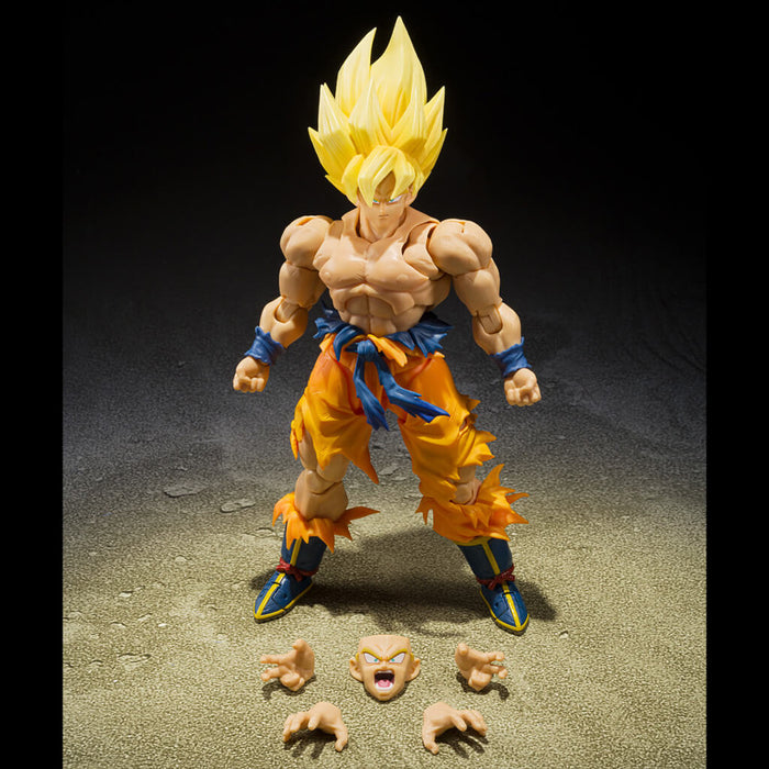 DRAGON BALL Z - FIGURA SON GOKU SSJ (SUPER SAIYAN LEGENDARIO) SH FIGUARTS