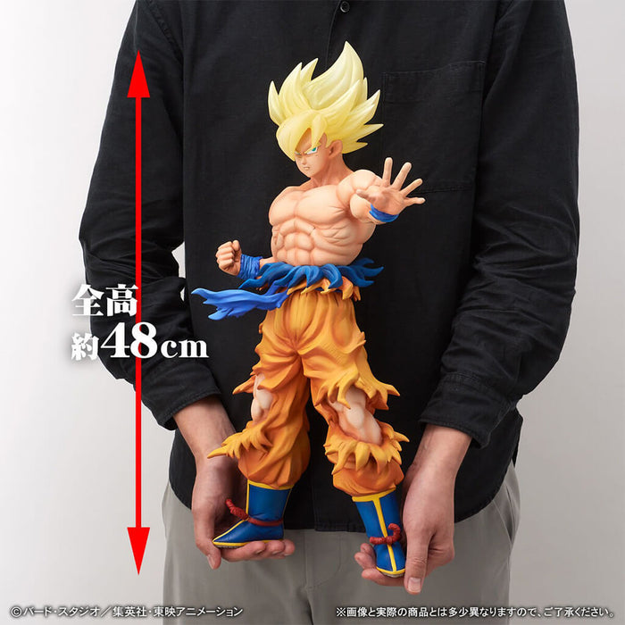 Figura gigante de Son Goku SSJ (el legendario Super Saiyan) de Dragon Ball Z