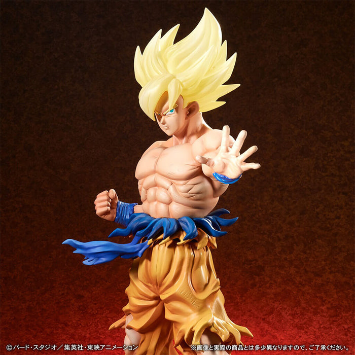 Figura gigante de Son Goku SSJ (el legendario Super Saiyan) de Dragon Ball Z