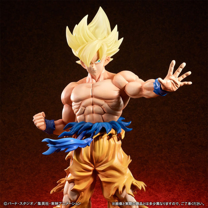 Figura gigante de Son Goku SSJ (el legendario Super Saiyan) de Dragon Ball Z
