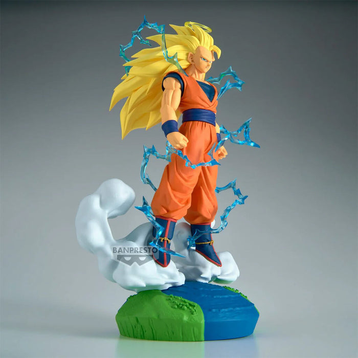 DRAGON BALL Z - FIGURA SON GOKU SUPER SAIYAN 3 HISTORY BOX